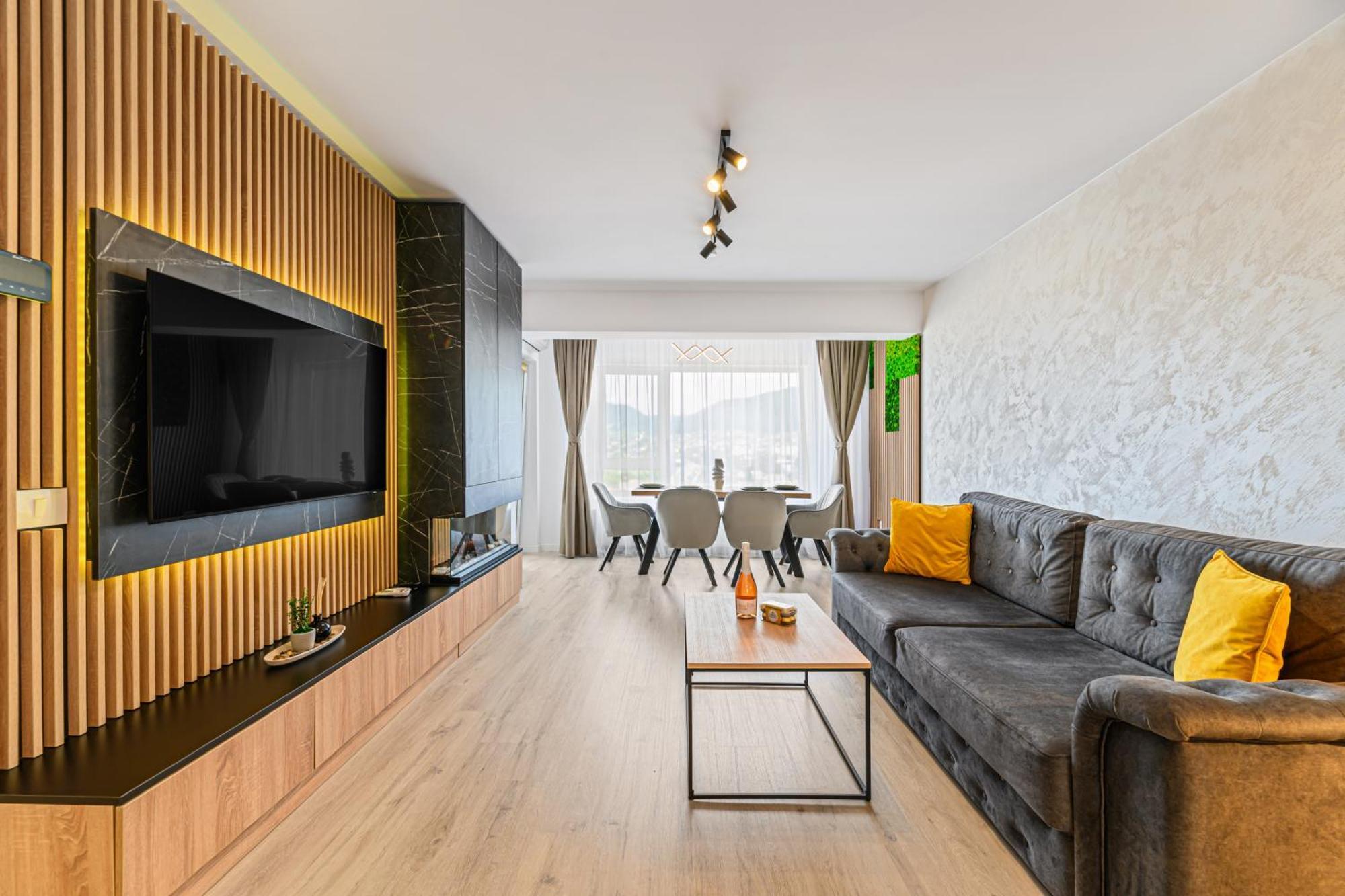 Mountain View Retreat Apartment - Braşov Exterior foto